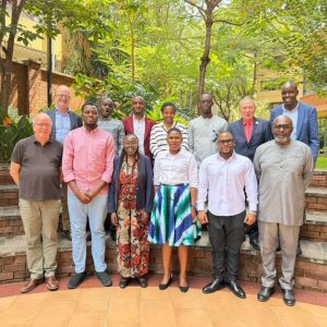 PhD Trainees pose for a Photo after the workshop